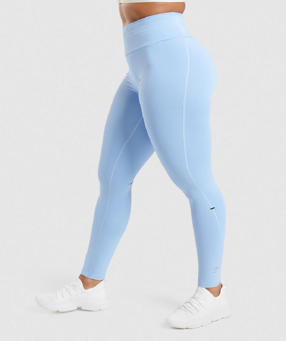 Leggins Gymshark Speed Mujer Azules | CO 2846XYU